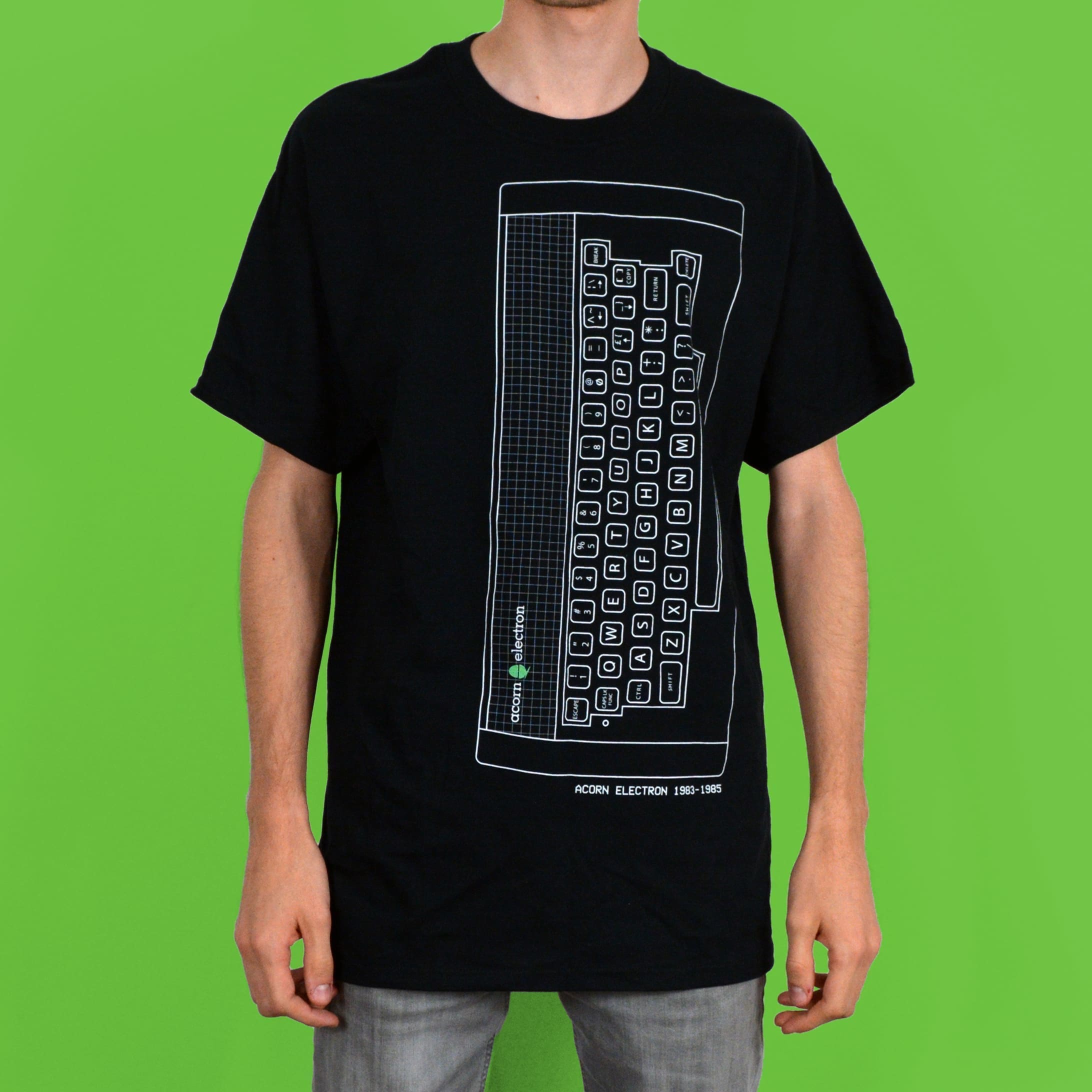 Acorn Electron Retro Vintage Computer T Shirt