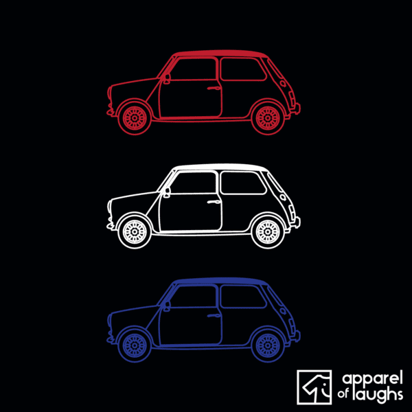 Italian Job T Shirt Design Black
