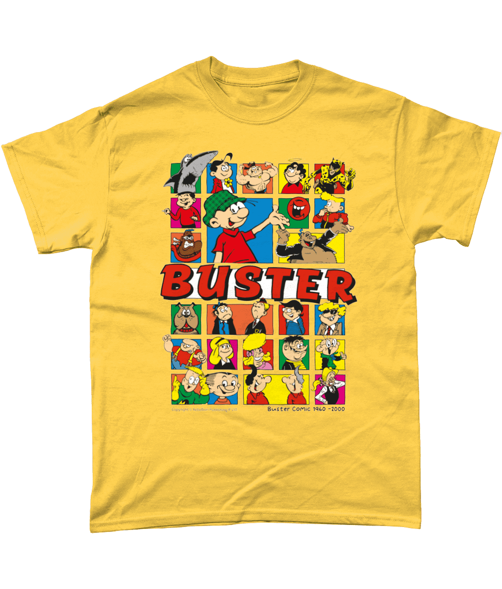 Buster Comic IPC Fleetway Rebellion British Nostalgic T-Shirt Daisy