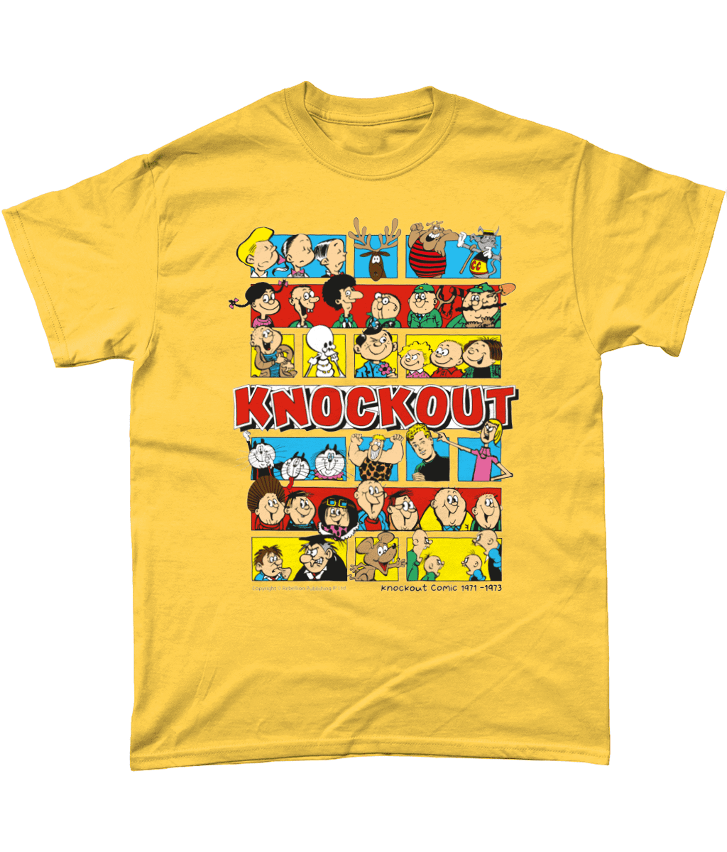 Knockout Comic IPC Fleetway Rebellion British Nostalgic T-Shirt Daisy