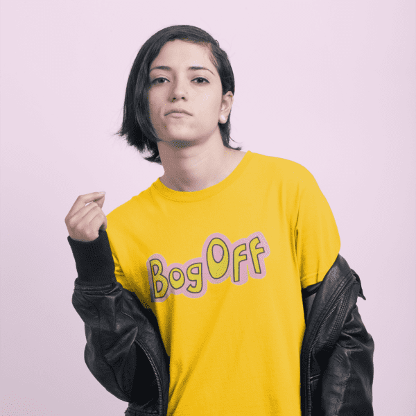 Bog Off Tracy Beaker Women's T-Shirt Design