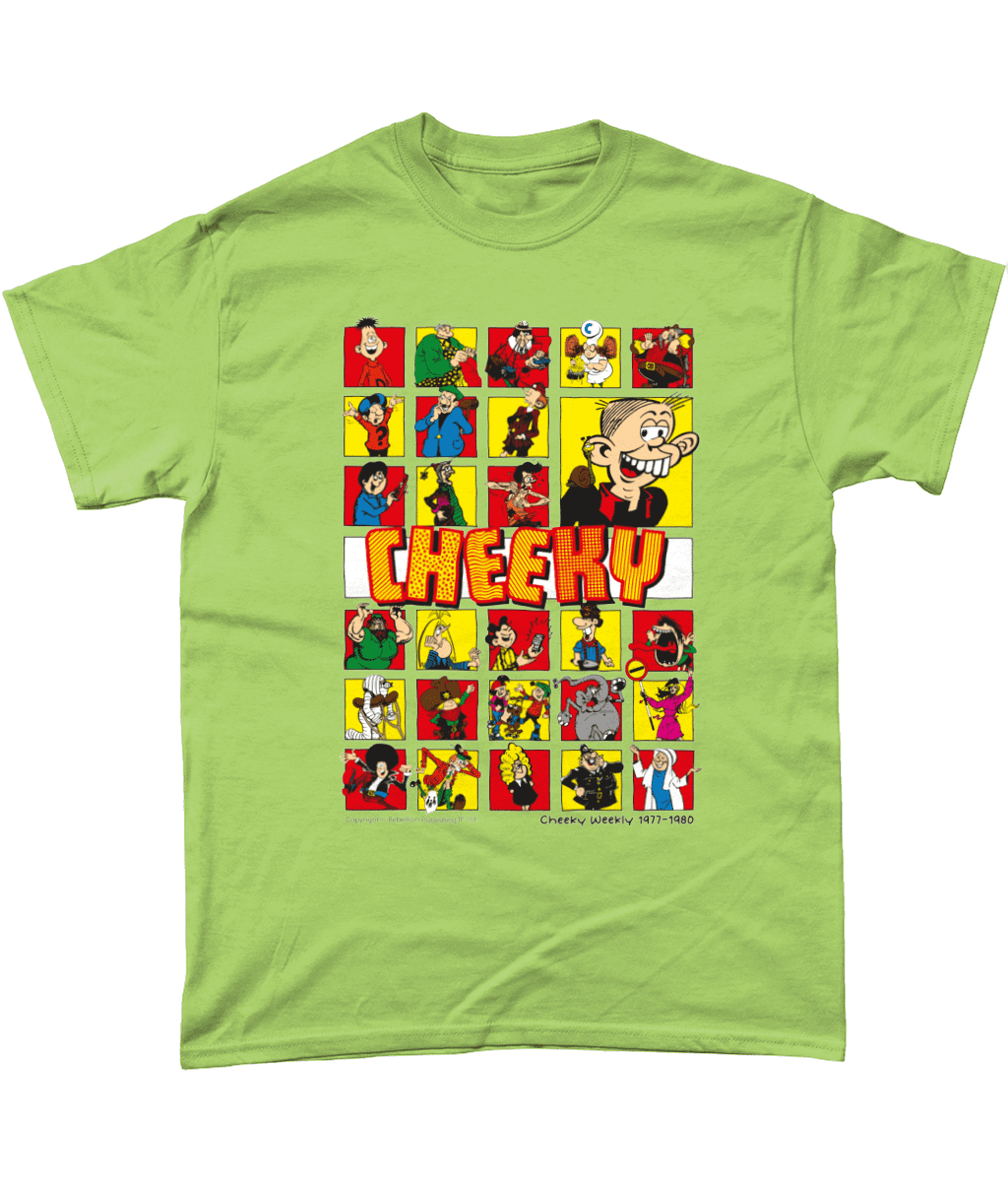 Cheeky Comic Weekly IPC Fleetway Rebellion British Nostalgic T-Shirt Kiwi